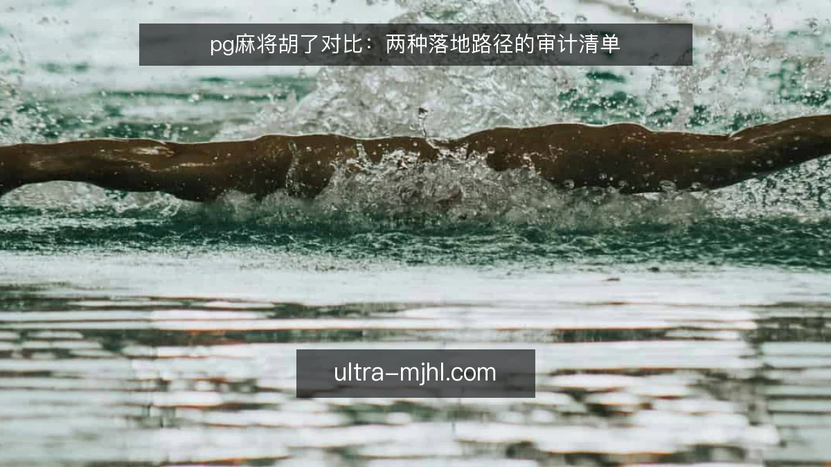 pg麻将胡了对比：两种落地路径的审计清单